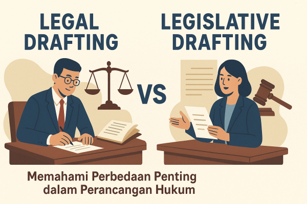 Legal Drafting vs Legislative Drafting: Memahami Perbedaan Penting dalam Perancangan Hukum